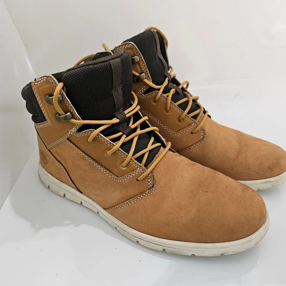 Timberland Mens Westmore Chukka Boots Wheat Nubuck HoverLite A1OEA Size 8‎